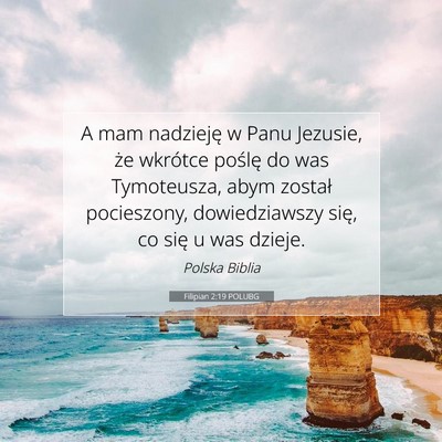 Filipian 2:19 POLUBG Obraz Wersetu Biblijnego