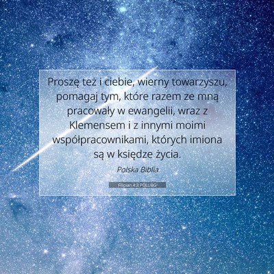 Filipian 4:3 POLUBG Obraz Wersetu Biblijnego