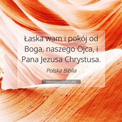 Filemona 1:3 Werset Biblijny Wyjaśniony