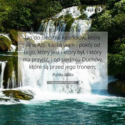 Objawienie 1:4 POLUBG Obraz Wersetu Biblijnego