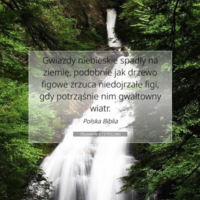 Objawienie 6:13 POLUBG Obraz Wersetu Biblijnego