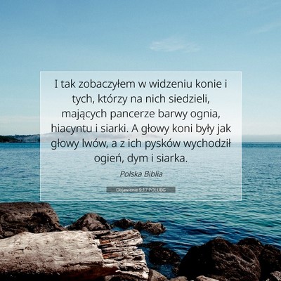 Objawienie 9:17 POLUBG Obraz Wersetu Biblijnego
